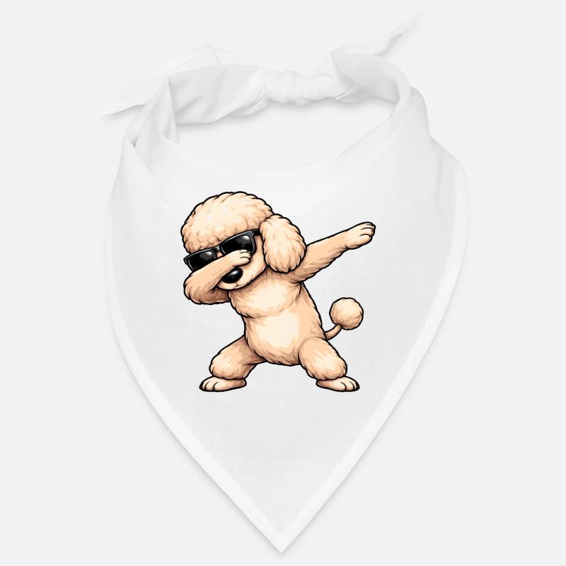 Dabbing Pudel Bandana