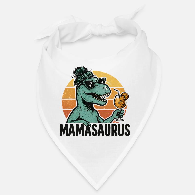Mamasaurus Mama Mutter Geschenkidee Humor Lustig Bandana