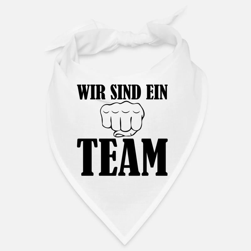 Wir sind ein Team Bandana