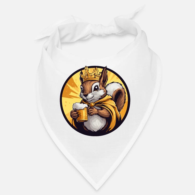 Eichhörnchen Bier Lustig Bandana