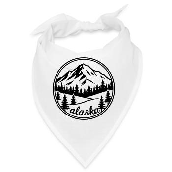 Alaska - Bandana - Weiß - Vorne