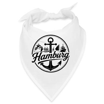 Hamburg - Bandana - Weiß - Vorne