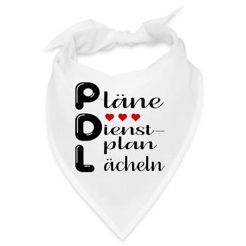 Pflegedienstleitung Pläne - Bandana - Weiß - Vorne