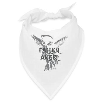 Silhouette der gefallenen Engelsflügel - Bandana - Weiß - Vorne