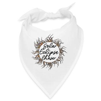 Solar eclipse chaser - Bandana - Weiß - Vorne