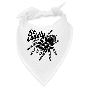Spinnen Liebhaber - Bandana - Weiß - Vorne