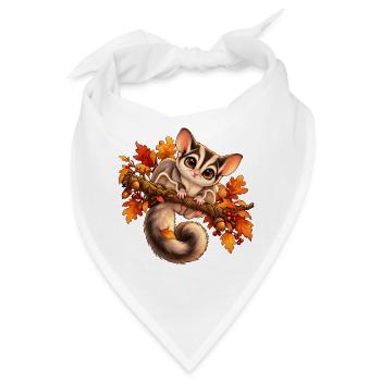 Sugar_Glider - Bandana - Weiß - Vorne