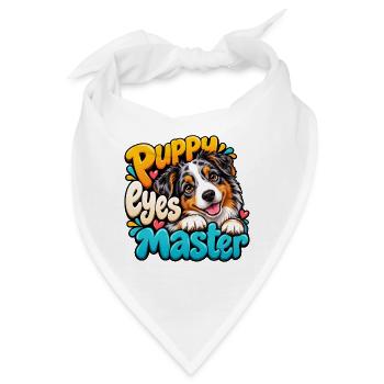 Australian Shepherd - Bandana - Weiß - Vorne