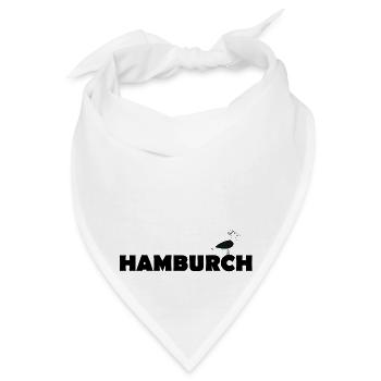 Hamburch - Bandana - Weiß - Vorne
