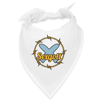Sexgott - Bandana - Weiß - Vorne