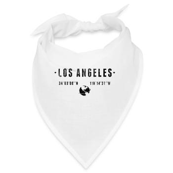 Los angeles - Bandana - Weiß - Vorne