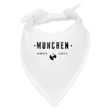 Munchen - Bandana - Weiß - Vorne