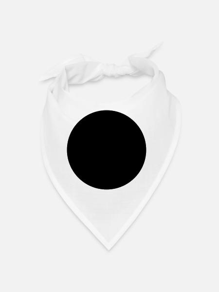 Fußball, Ball, Fußie, WM, Bundesliga - Bandana - Weiß - Vorne