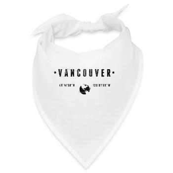 Vancouver - Bandana - Weiß - Vorne