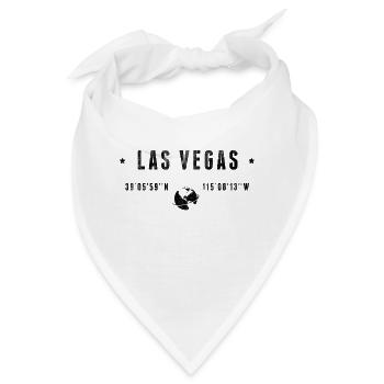 Las Vegas - Bandana - Weiß - Vorne