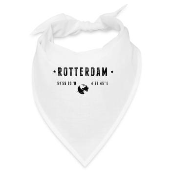 Rotterdam - Bandana - Weiß - Vorne