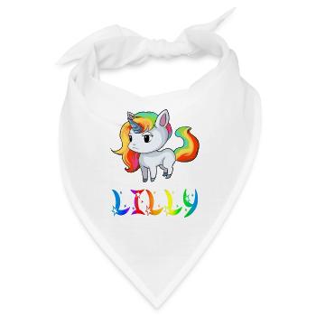 Lilly Einhorn - Bandana - Weiß - Vorne