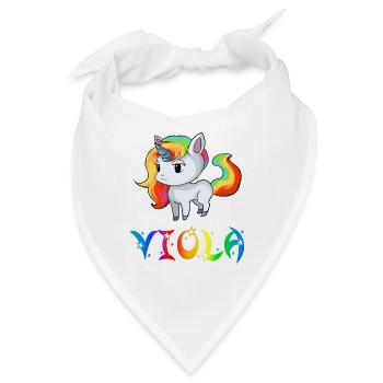 Viola Einhorn - Bandana - Weiß - Vorne