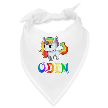 Einhorn Odin - Bandana - Weiß - Vorne