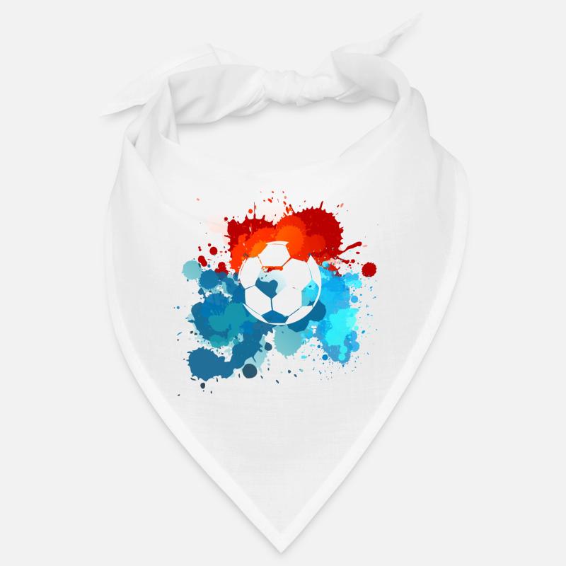 Fussball Farben. Geschenkidee! Bandana