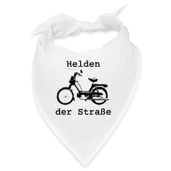 Helden der Straße, Hercules Prima 5, 25 km/h, Mofa - Bandana - Weiß - Vorne