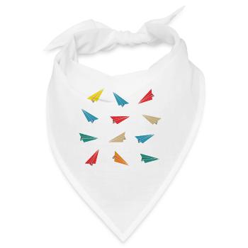 Papierflieger Papierflieger Papierflieger - Bandana - Weiß - Vorne