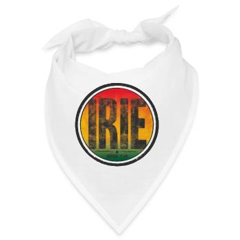 irie - movement of jah - Bandana - Weiß - Vorne