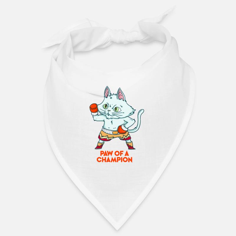 Boxer de gueule de chat Bandana