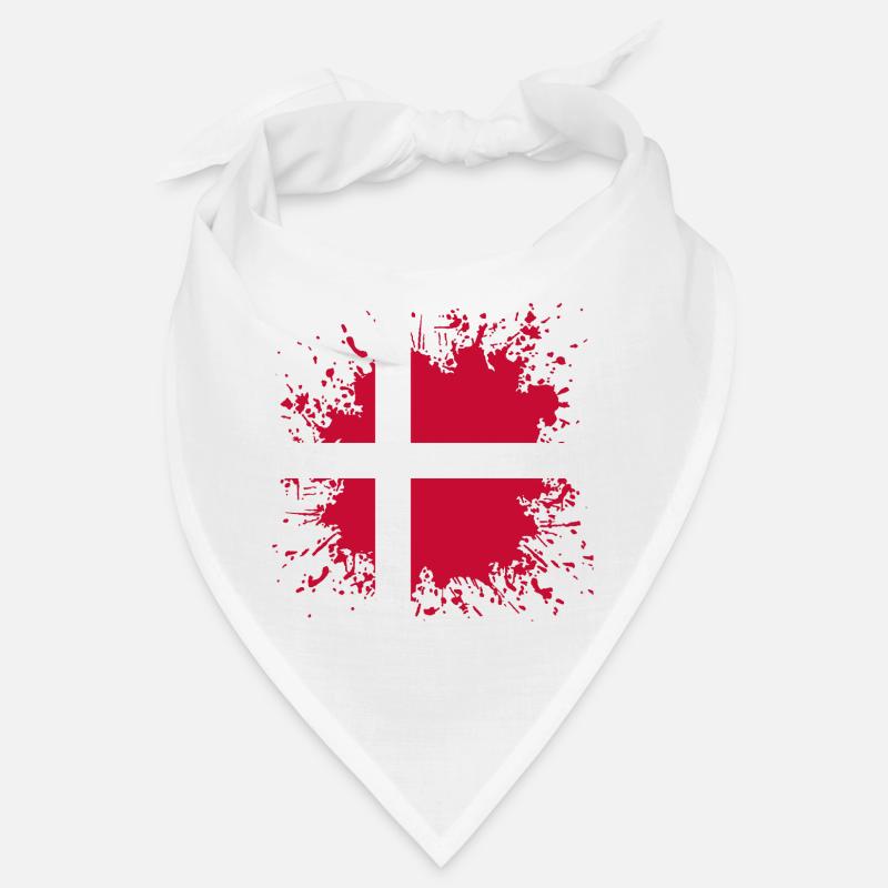 Denmark Flag Bandana
