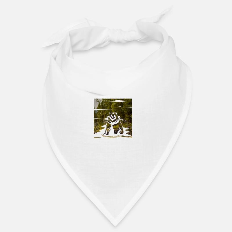 Bärchen Braunbär Grizzly Geschenk Bandana