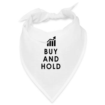 Aktien - Kaufen und Halten - Bandana - Weiß - Vorne