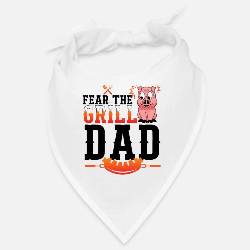 Barbecue Grill King Dad Gift idea Bandana