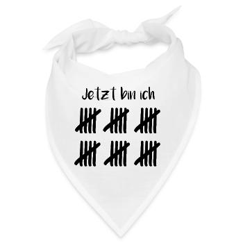30. Geburtstag Shirt - Geschenk zum 30er - Bandana - Weiß - Vorne