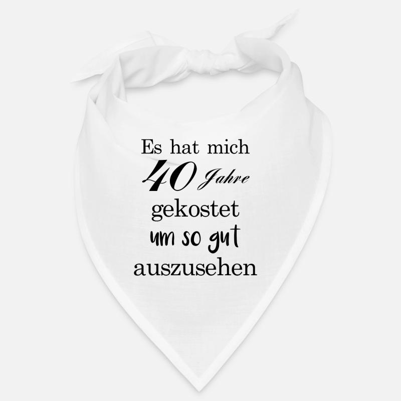 40 ans - 40e anniversaire Bandana