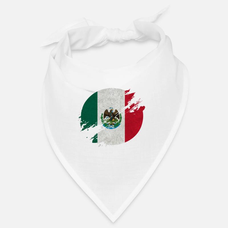 Mexique cercle / cadeau de drapeau Bandana