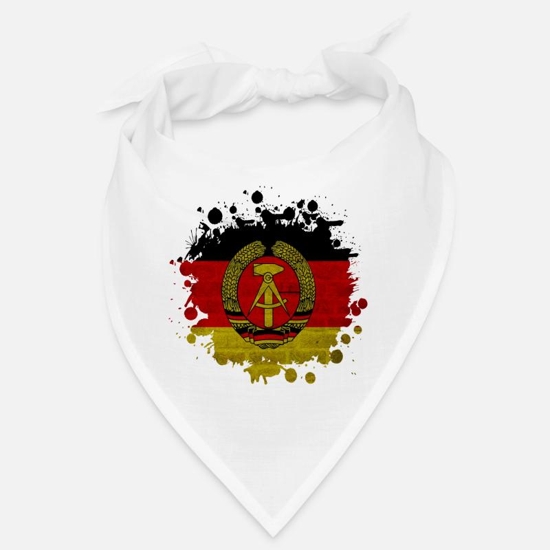 DDR taches / Cadeau drapeau Allemagne de l’Est Bandana