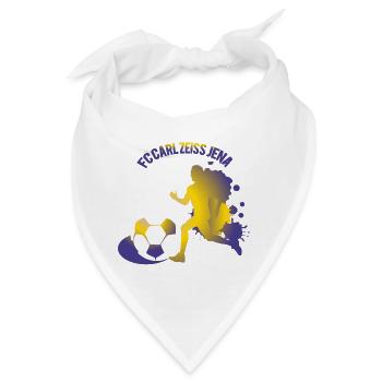FC Carl zeiss Jena - Bandana - Weiß - Vorne