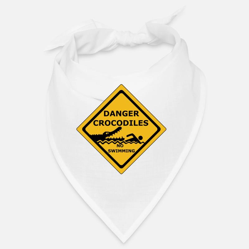 danger crocodiles Bandana