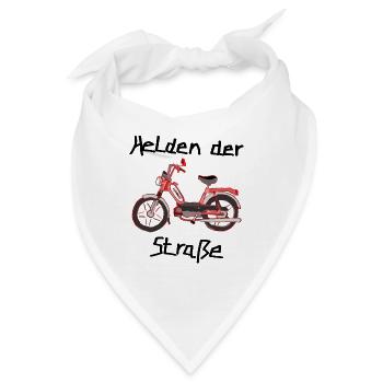Helden der Straße - Hercules Prima 5S - Bandana - Weiß - Vorne