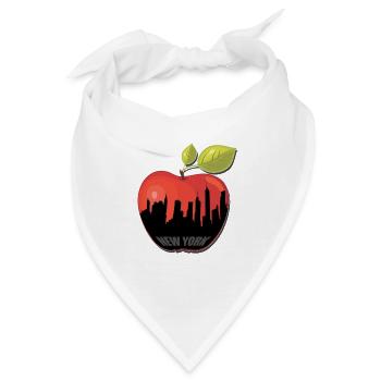 BIG APPLE - Bandana - Weiß - Vorne