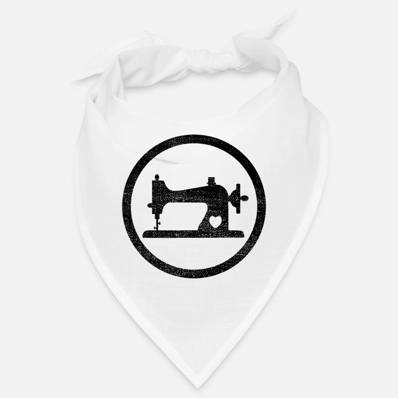 sewing machine1 black Bandana