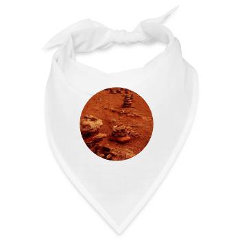 MARS PLANET - Bandana - Weiß - Vorne