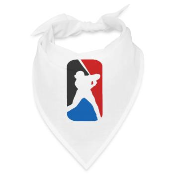 Baseball - Bandana - Weiß - Vorne