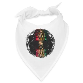 vinyl reggae - Bandana - Weiß - Vorne