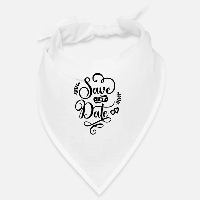 Timeless Natural Patterns in Black and White Bandana