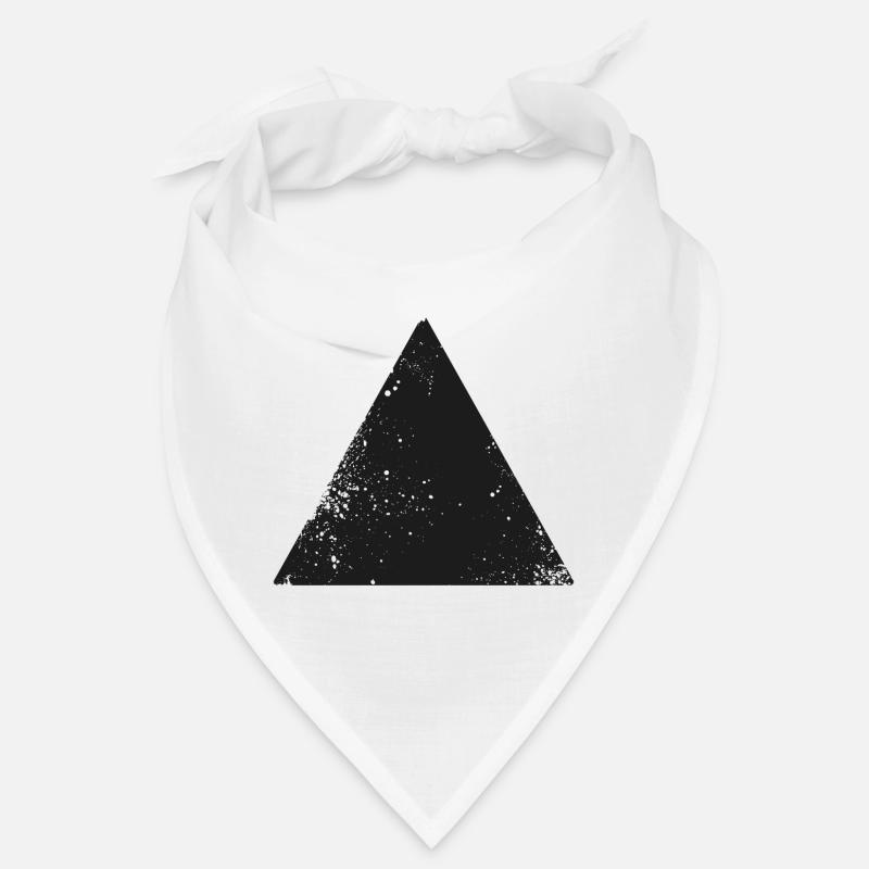 hipster triangle shape symbol Bandana