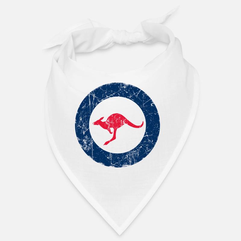 Australien Luftfahrt Cockade Vintage-Effekt Bandana