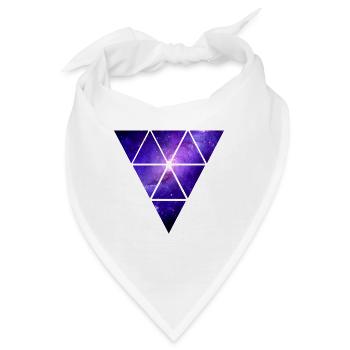 Galaxy/Galaxie - Bandana - Weiß - Vorne