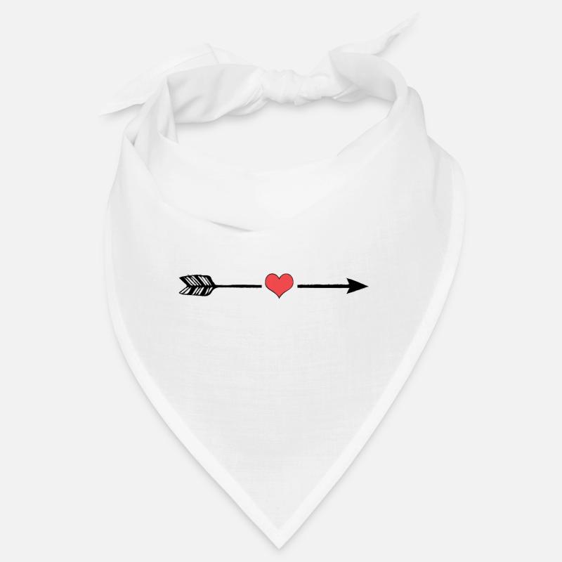 Amorpfeil - Bandana - Weiß