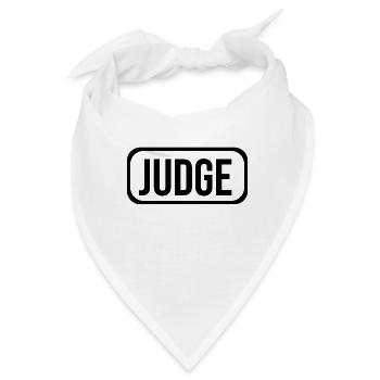 Richter/Judge - Bandana - Weiß - Vorne
